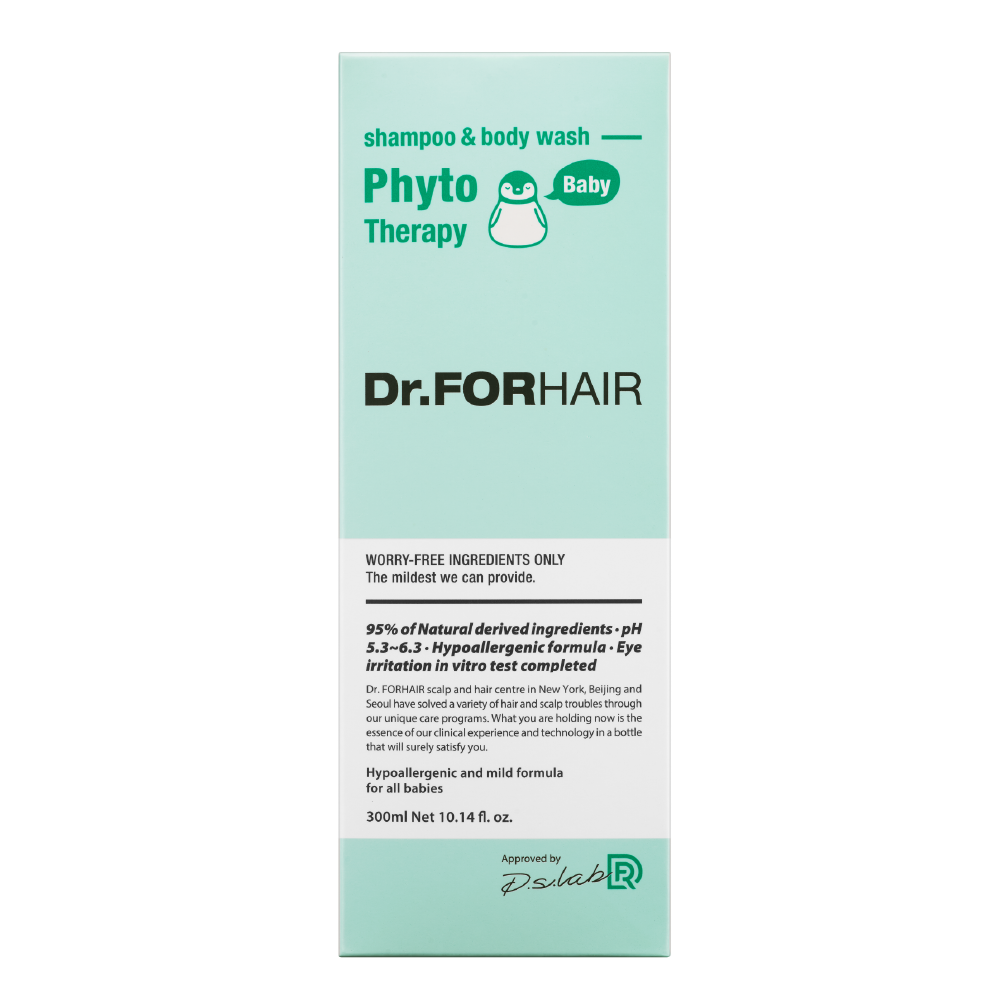 Dr.FORHAIR Baby Phyto Therapy Shampoo & Body Wash 300ml