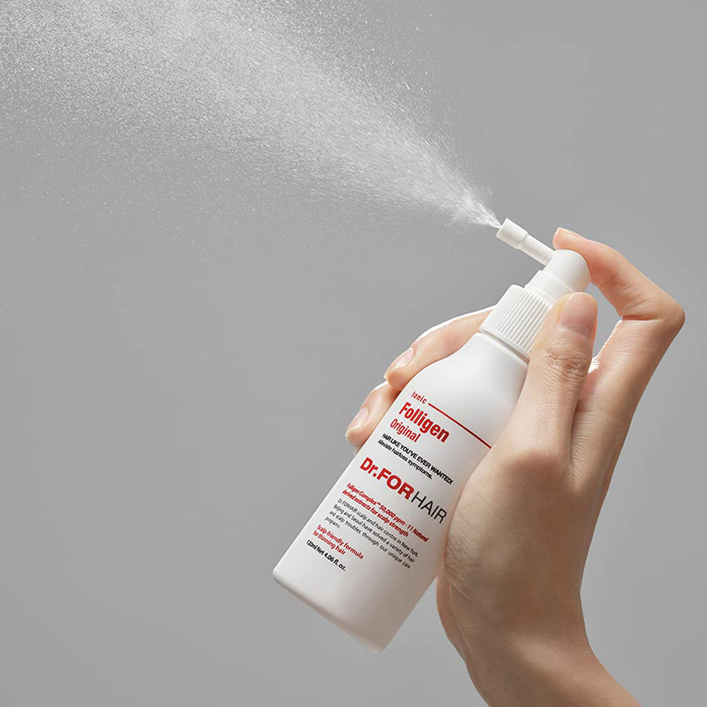 dr for hair folligen tonic, spray