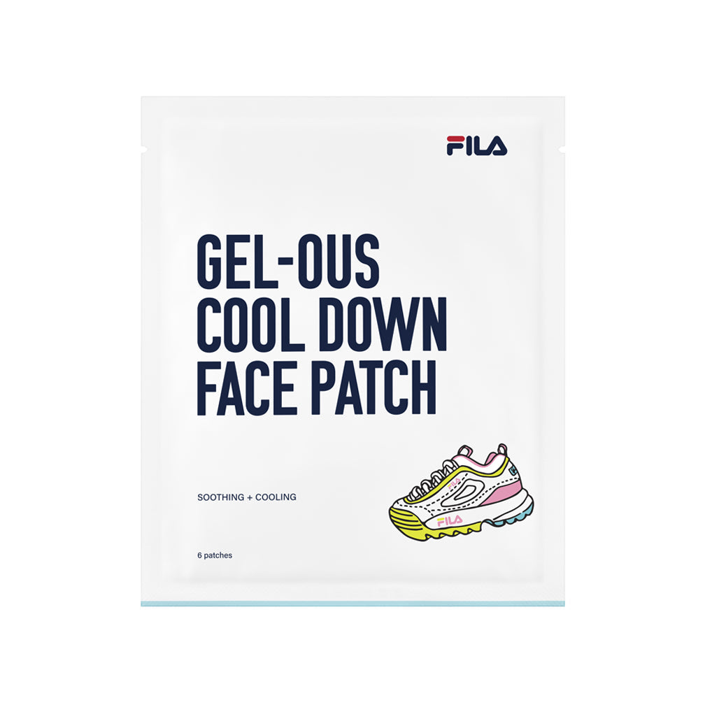fila cool down face patch