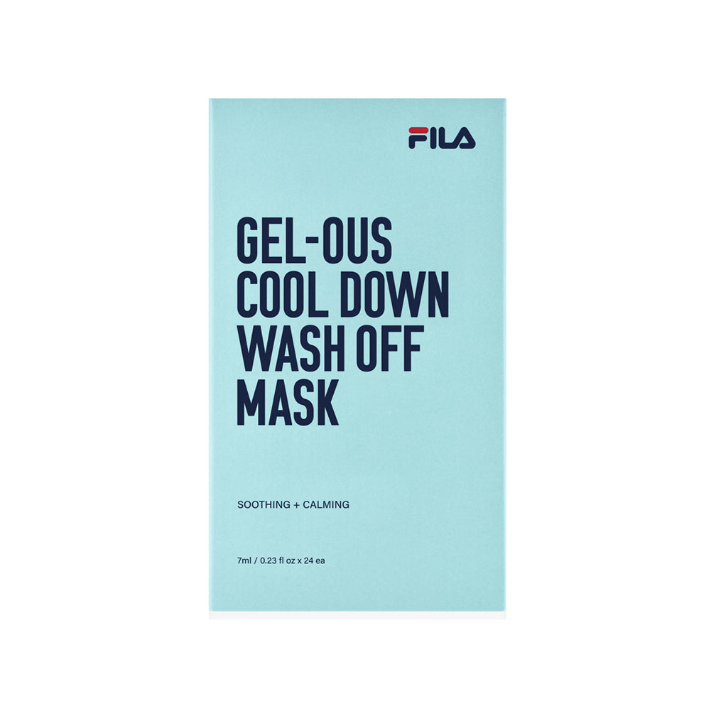 fila cool down wash off mask